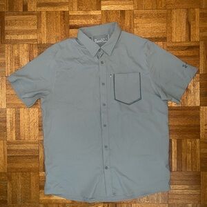 Under Armour Shirt Mens‎ XL Gray HIGH TIDE Short Sleeve Fishing Lightweight